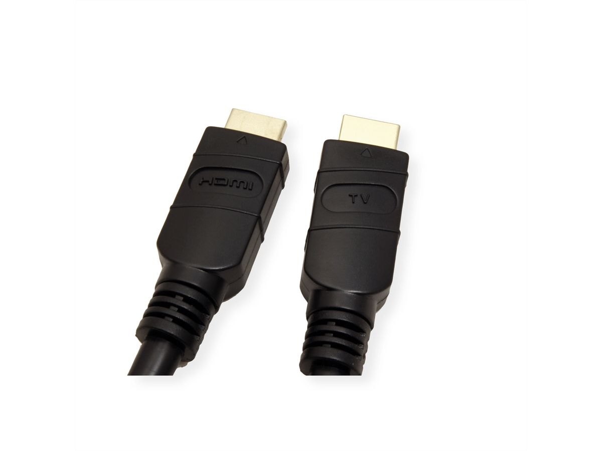 VALUE 4K UHD HDMI Kabel mit Repeater, 10 m