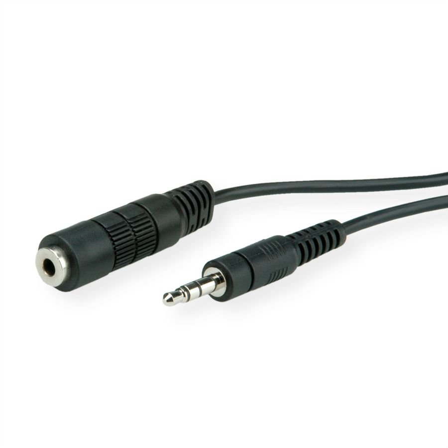 ROLINE 3,5mm Verlängerungskabel ST / BU, 10 m
