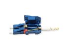 ROLINE LWL-Kabel duplex 9/125µm OS2, LC/LC, UNIBOOT, gelb, 7 m