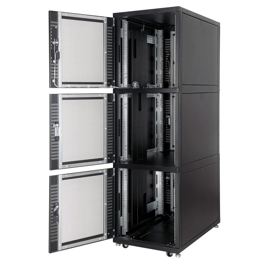 ROLINE Colocation-Schrank 42HE 800x1000mm, 2-Fächer, schwarz