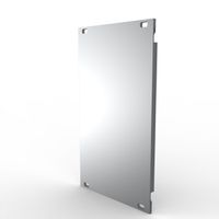 SCHROFF Frontplatten, U-Profil, schirmbar - U-FRONTPL.EMC 3HE 14TE M.PIN
