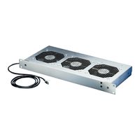 SCHROFF UMLUEFTER 19"1HE 230V M.SCH.