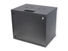 ROLINE 19-Zoll Wandgehäuse Basic 9 HE, 540x400 BxT Bausatz schwarz