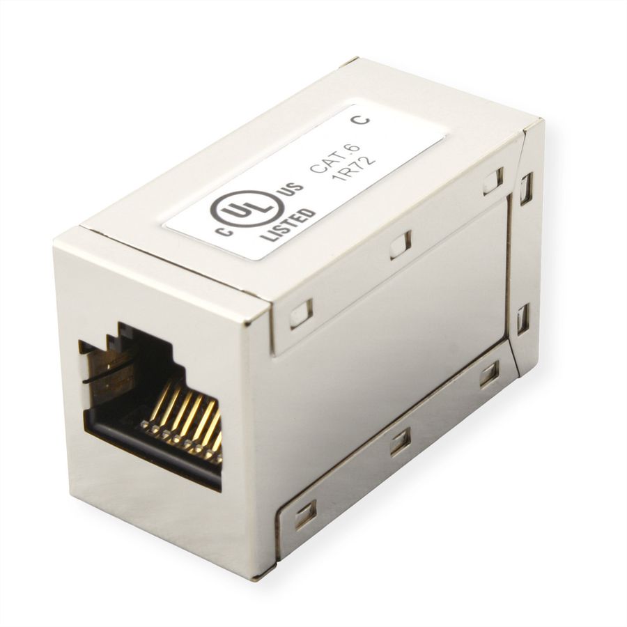 ROLINE RJ-45 Kupplungen geschirmt, Cat.6 (Class E), 25er Pack