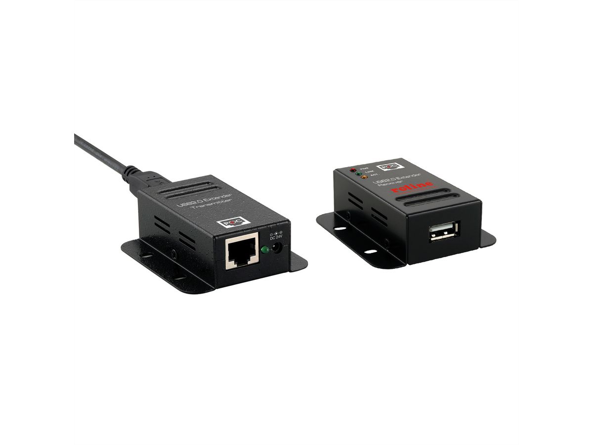 ROLINE USB 2.0 Verlängerung über RJ45, 1x USB, max. 50m