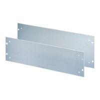 SCHROFF 19"-Frontplatten mit Grifflöcher - 19"-FRONTPLATTE 3HE ELOX.
