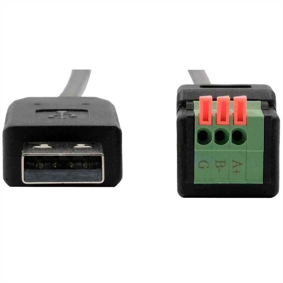 EXSYS EX-13009 USB zu 1x Seriell RS-458 Kabel mit Terminal Block mit Drucktaster