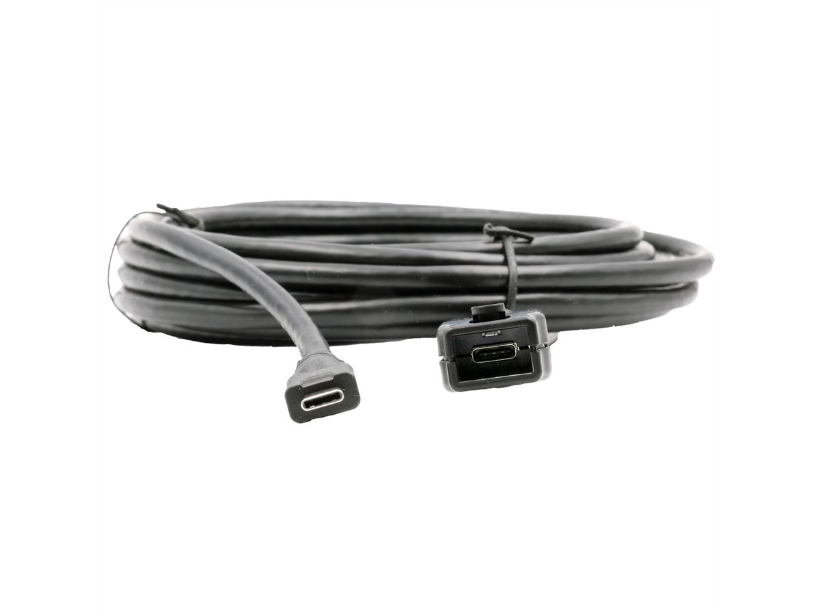 EXSYS EX-1408 USB 3.2 Gen 2x1 Aktives Verlängerungskabel USB C 5m