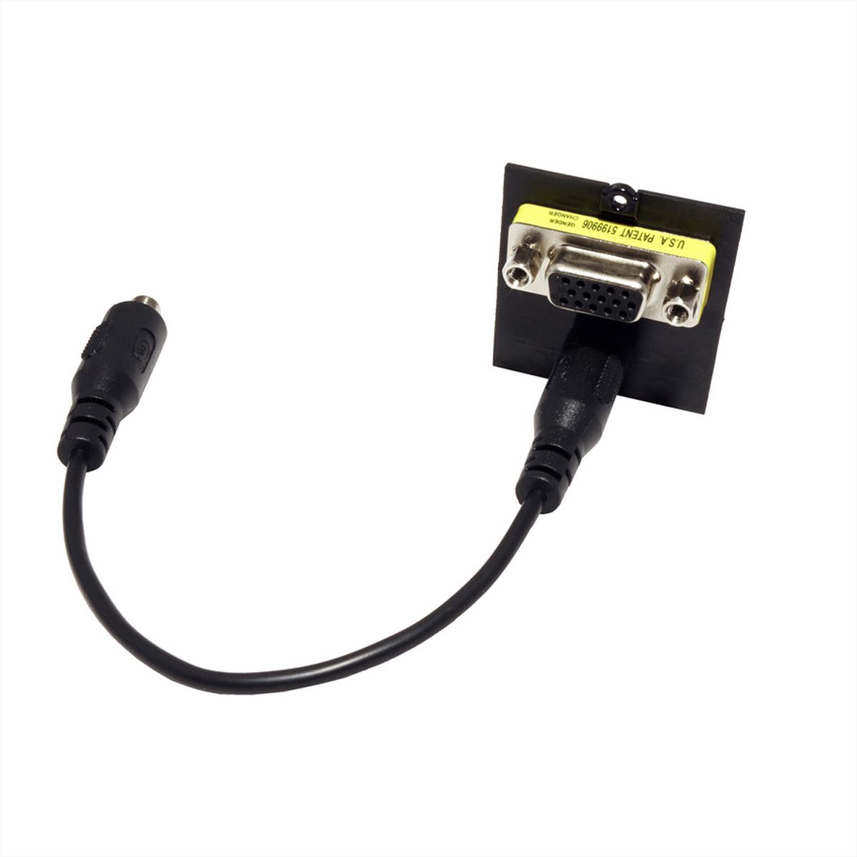BACHMANN Custom Modul 1x VGA+ Audio 3.5 mm Stereo, schwarz
