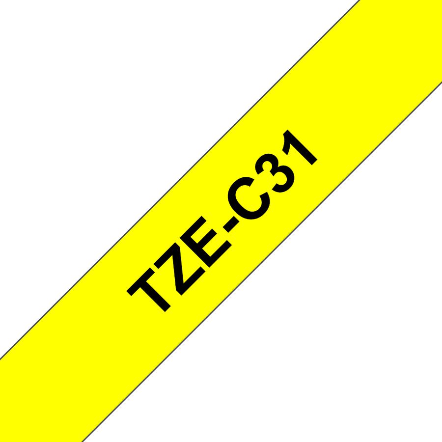 Brother TZE-C31 Etiketten erstellendes Band TZ