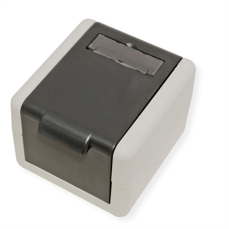 EasyLan preLink / fixLink AP-Dose grau