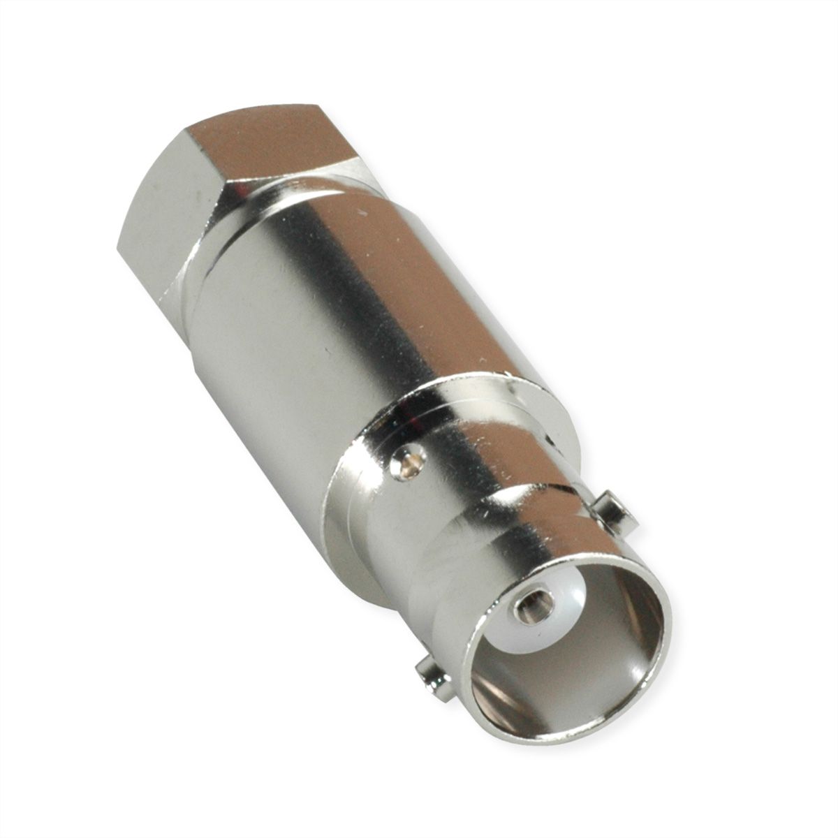 TELEGÄRTNER Adapter BNC-Buchse / F-Stecker