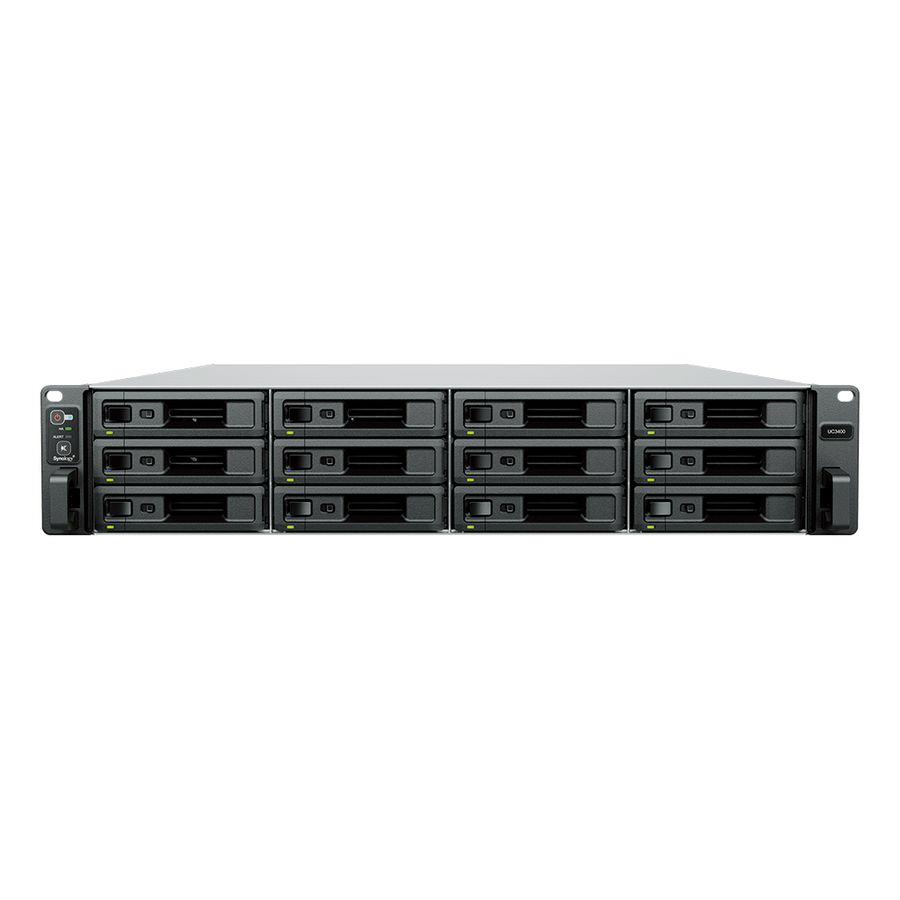 Synology UC3400 NAS & Speicherserver Rack (2U) Ethernet/LAN D-1541