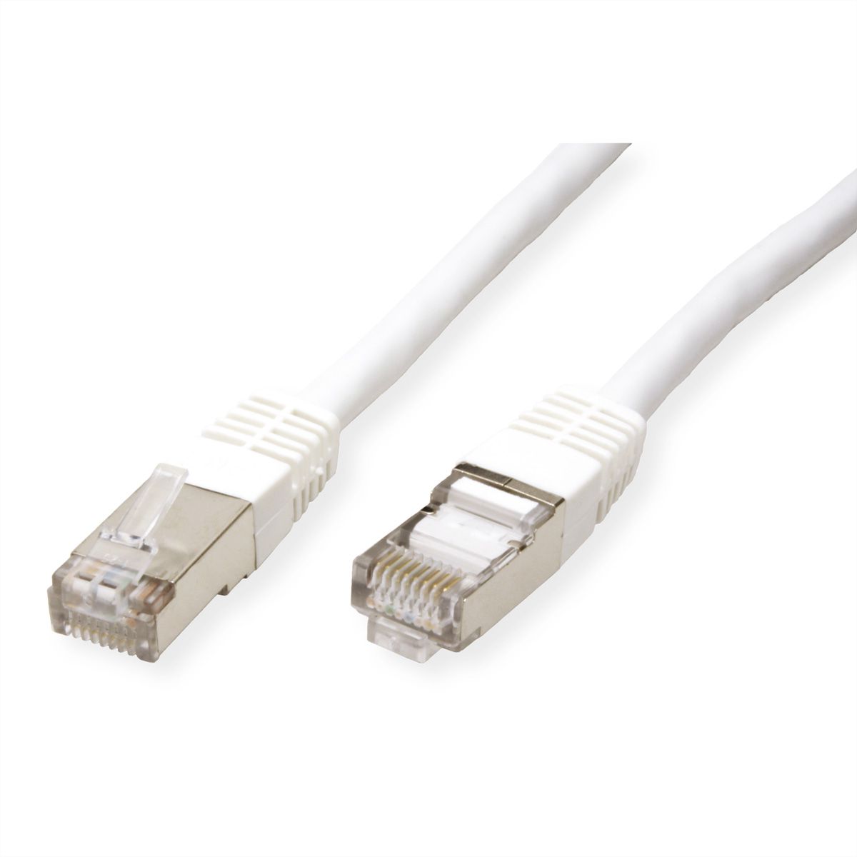 VALUE Patchkabel Cat.6 (Class E) S/FTP (PiMF), weiß, 5 m
