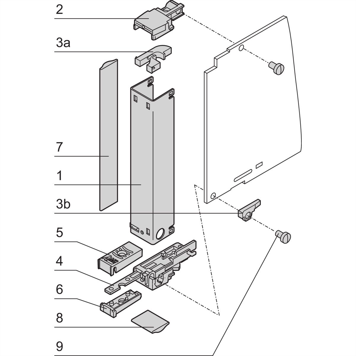 SCHROFF AdvancedMC-Modul-Mechanik in Anlehnung PIGMG AMC.0 R2.0RC1.2 (Al) - AMC MODUL MS S ALU