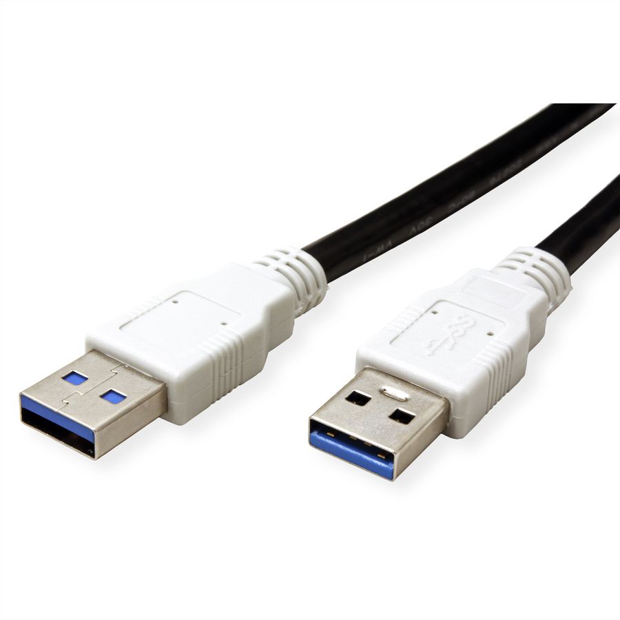BACHMANN USB 3.0 Kabel A/A 1:1, schwarz, 2 m