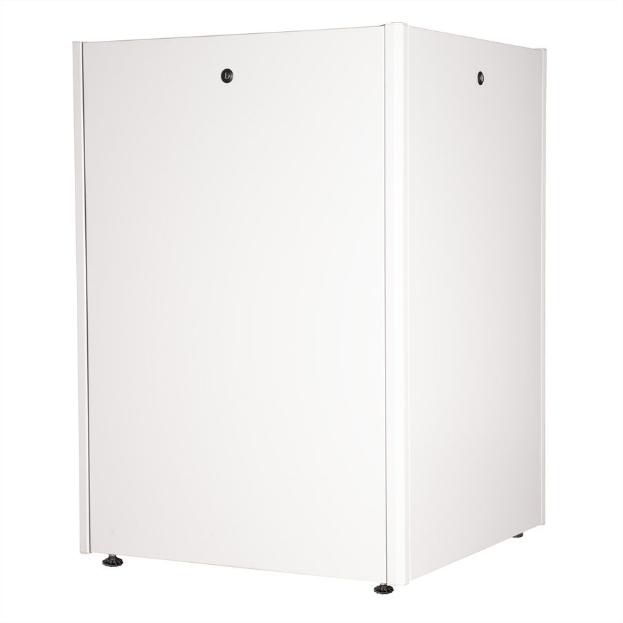 ROLINE 19-Zoll Netzwerkschrank Basic 22 HE, 800x800 BxT Glastür grau