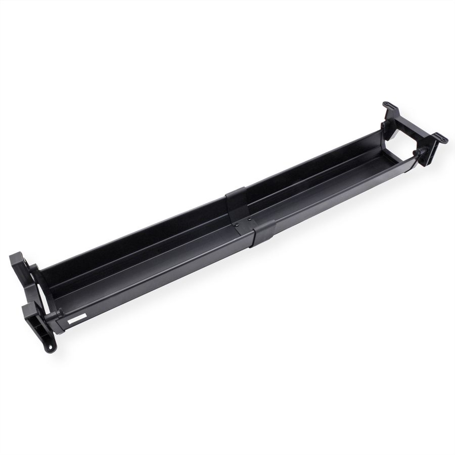 ROLINE Easy2Open Kabelkanal, Untertischmontage, schwarz, 85,8 cm