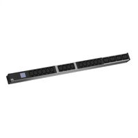 BACHMANN BN0500 Local Metered 19"ALU 1HE 6xC13 2xC19, L:3m SPD 3G2,5mm² CEE16A