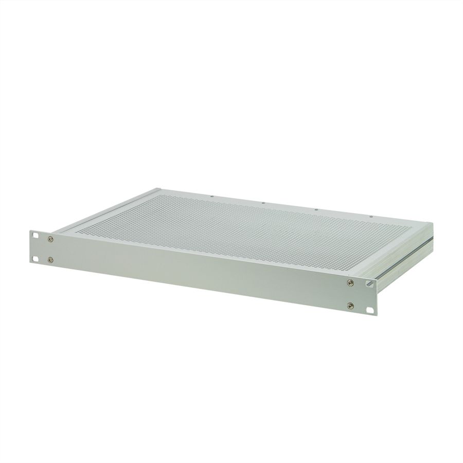 SCHROFF 19"-Kompletteinschub aus Aluminium, Deck- und Bodenblech perforiert - MULTIPAC PRO 5HE 460T DBLPER