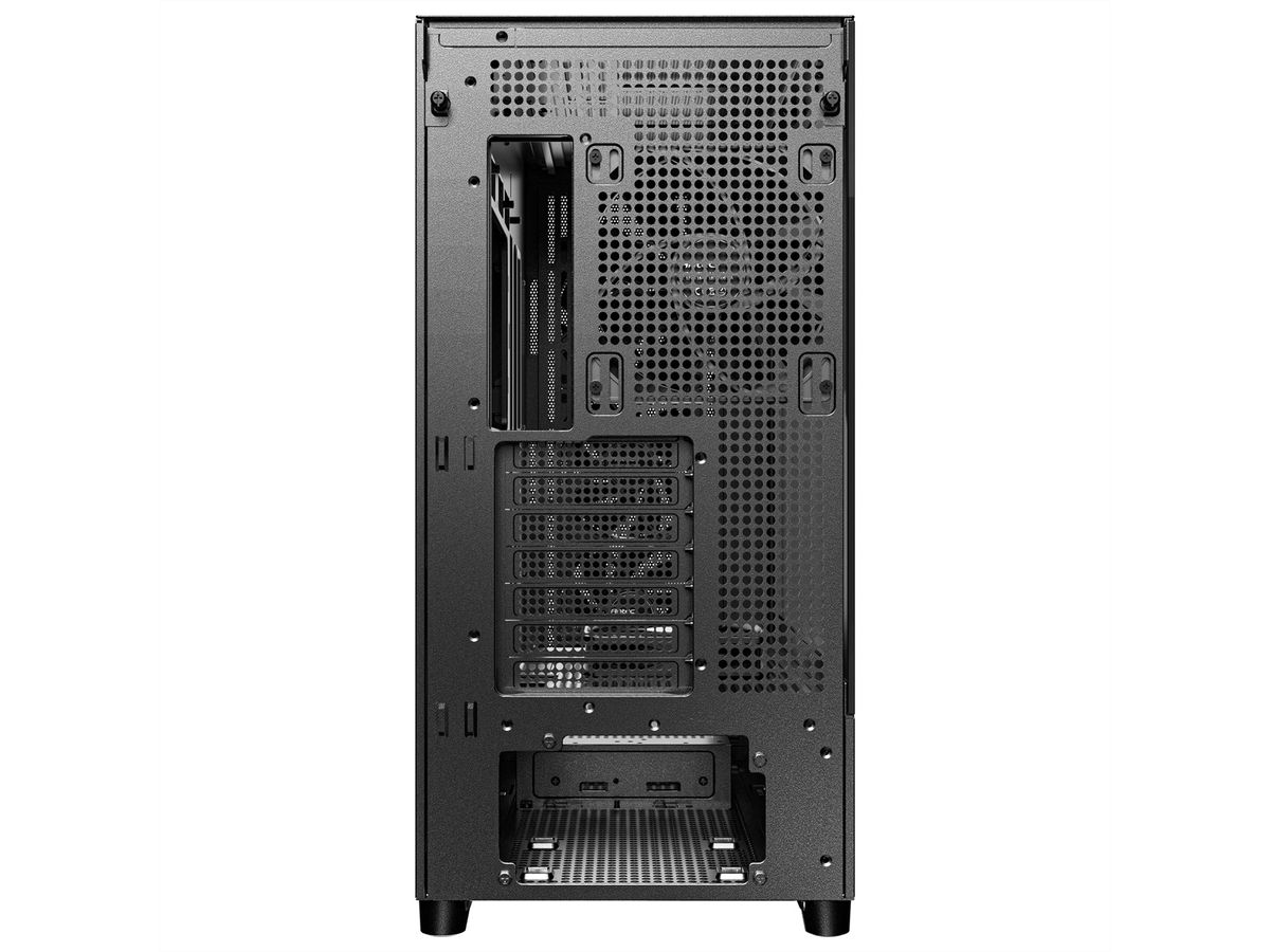 ANTEC FLUX PC Gehäuse Midi Tower Gaming ATX, schwarz
