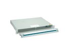 TELEGÄRTNER PROFI V LWL-Panel mit Kupplungen, 24x LC Duplex, blau, OS2