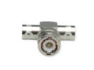 TELEGÄRTNER BNC-T-Stück 50 Ohm, Buchse / Stift / Buchse