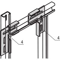 SCHROFF L-Winkel - L-WINKEL FUER C-PROFIL