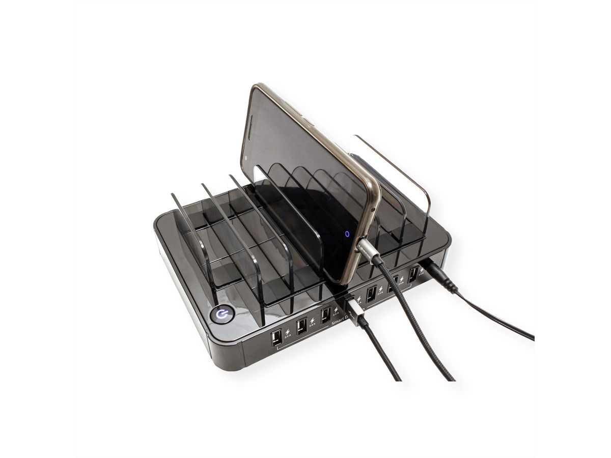 ROLINE USB Ladestation, 7 Ports