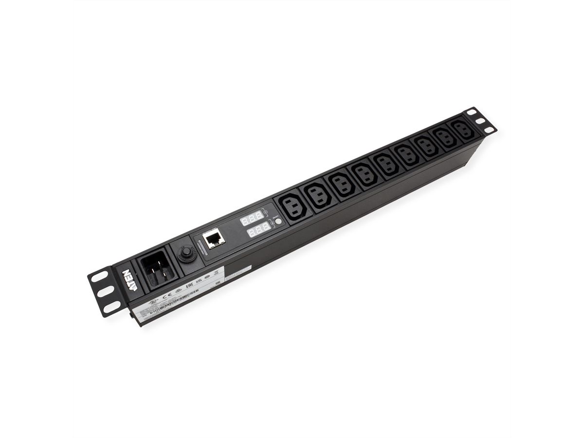 ATEN PE1209G 1U Basis PDU mit Messfunktion