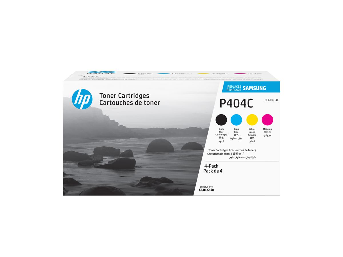 Samsung CLT-P404C 4er-Pack Cyan/Magenta/Gelb/Schwarz Original Tonerkartusche