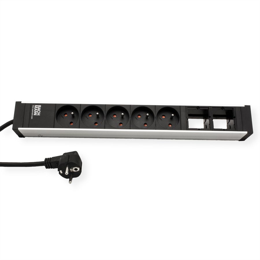 BACHMANN UNIVERSAL 5xUTE 2xCM Strom 3,0m CEE7/7