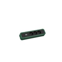 BACHMANN PRIMO 2 3xUTE 2,0m CEE7/7 RAL6028