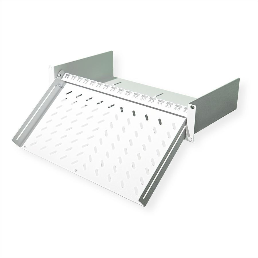 Fachboden 2 HE, auszieh- und kippbar (BxT) 430x220mm