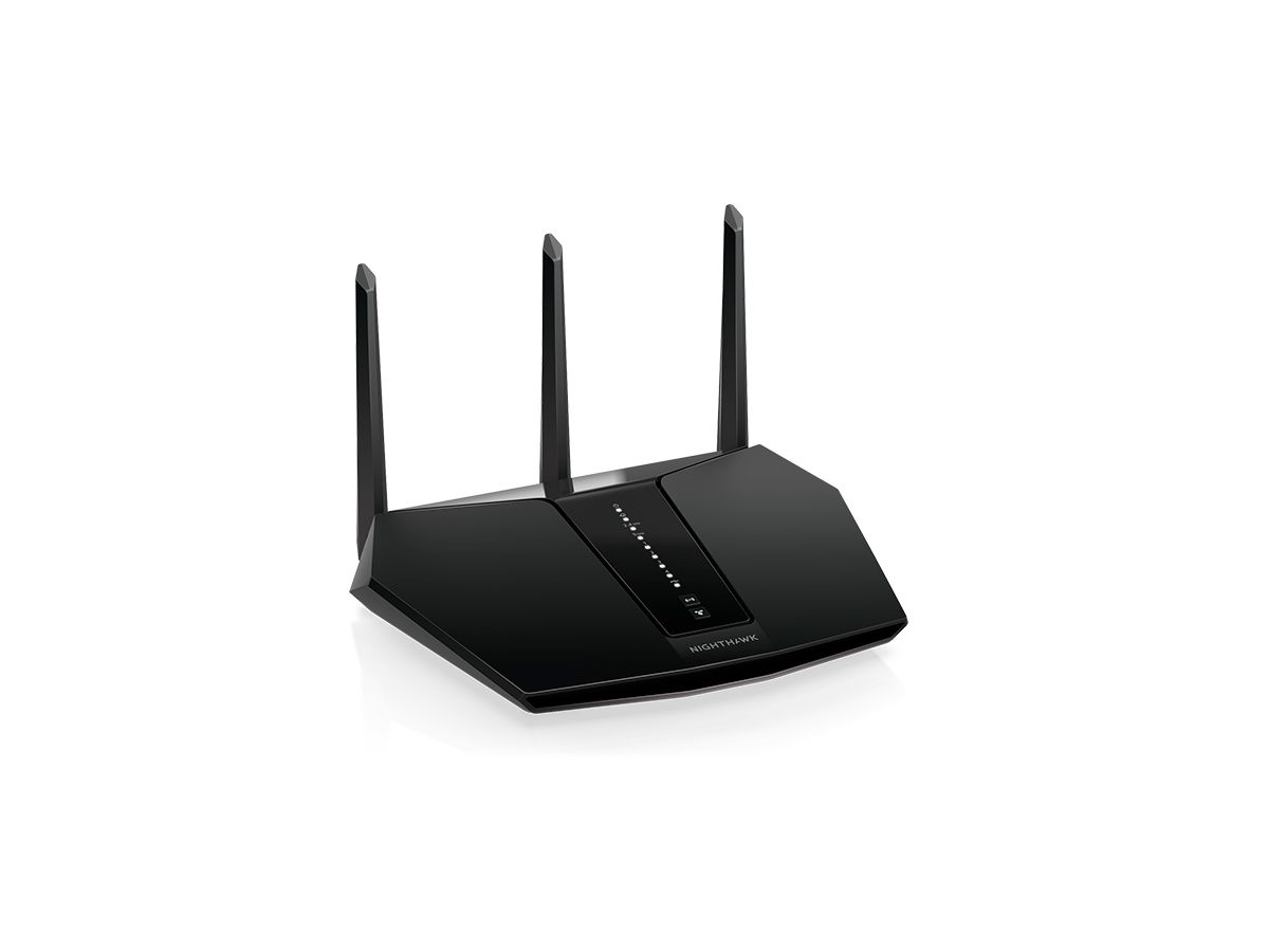 NETGEAR Nighthawk AX/5-Stream AX2400 WiFi 6 Router (RAX30) WLAN-Router Gigabit Ethernet Dual-Band (2,4 GHz/5 GHz) Schwarz