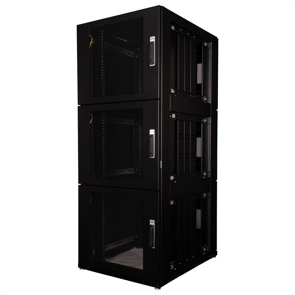 ROLINE Colocation-Schrank 47HE 800x1000mm, 3-Fächer, schwarz