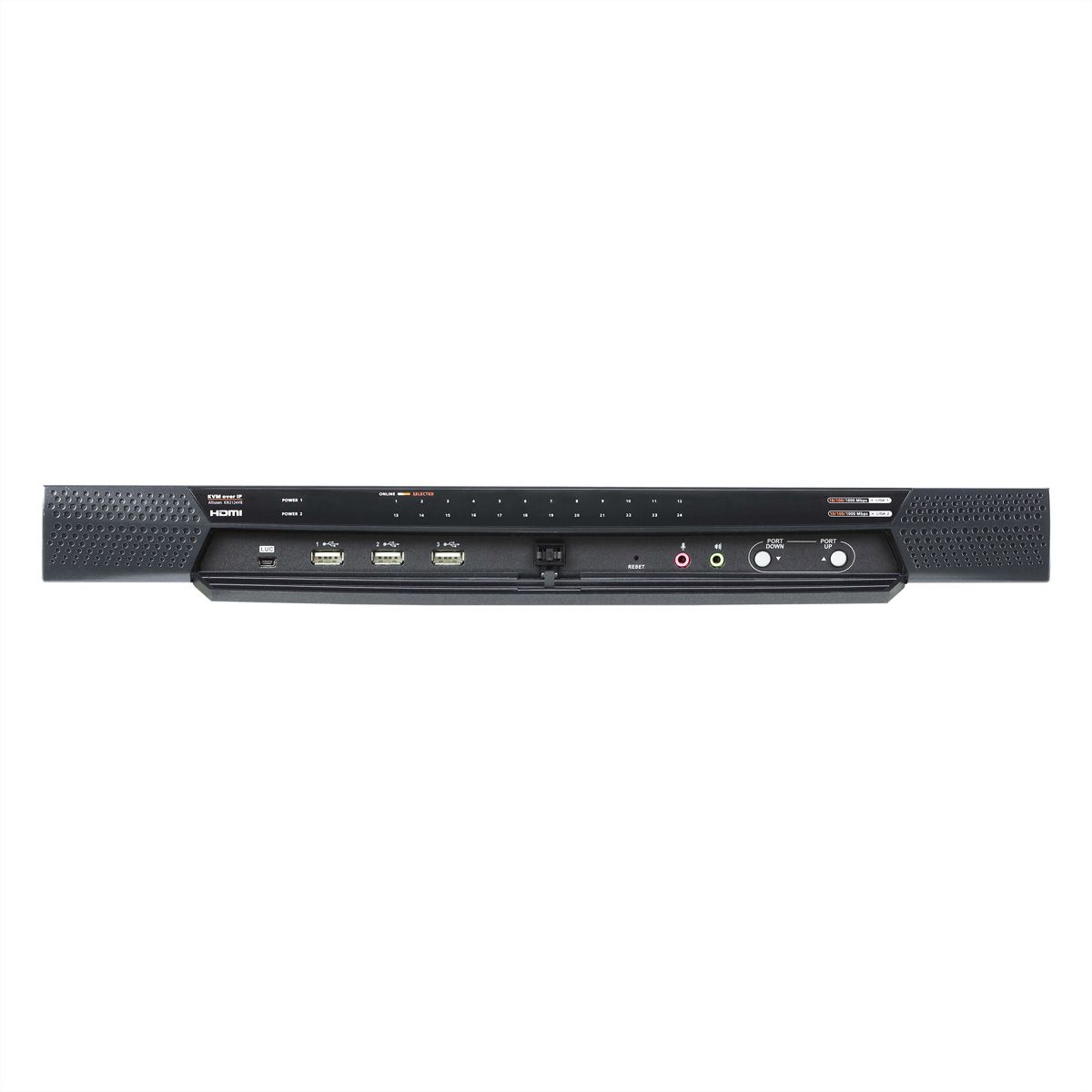 ATEN KN2124VB 24-Port Cat 5 KVM over IP 1 local und 2 remote