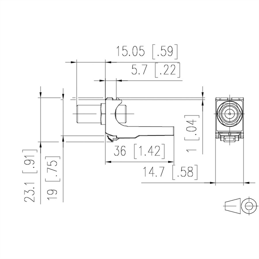 METZ CONNECT KOAX modul F/F