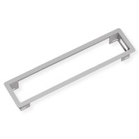 BACHMANN POWER FRAME Einbaurahmen Medium 4-fach, silberfarben