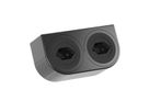 BACHMANN PIX HOLDER DOUBLE, 2x CH T13, ISV, schwarz, 0,2 m