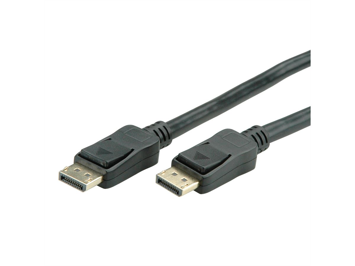 VALUE DisplayPort Kabel, v1.2, aktiv, ST/ST, 15 m