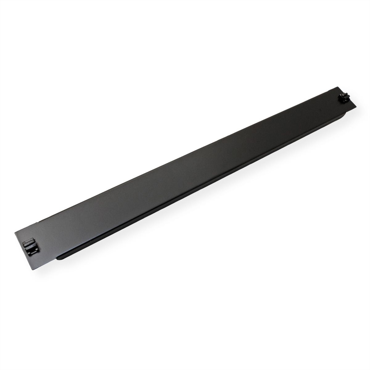 VALUE 19-Zoll-Blindplatte Snap-in, 1 HE, schwarz