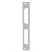 SCHROFF Frontplatte SUB-D Ausbruch - TEILFRONTPL.3HE 4TE 2X25 DC