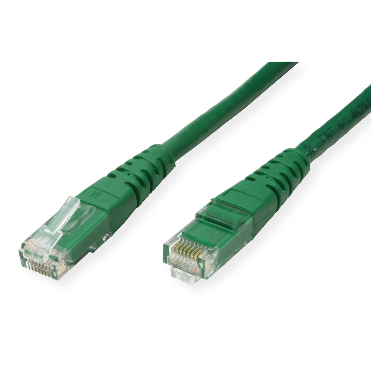 ROLINE Patchkabel Cat.6 (Class E) UTP, grün, 1 m