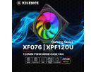 XILENCE XF076 Gehäuselüfter, mit Infinity-Mirror-Design