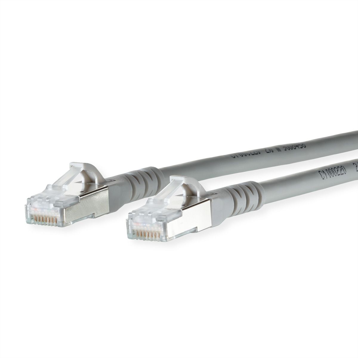 METZ CONNECT Patchkabel Cat.6A AWG 26, LSOH, grau, 1,5 m
