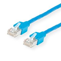 KERPEN Patchkabel Cat.5e (Class D) SF/U, MegaLine D1-20, gekreuzt, blau, 10 m