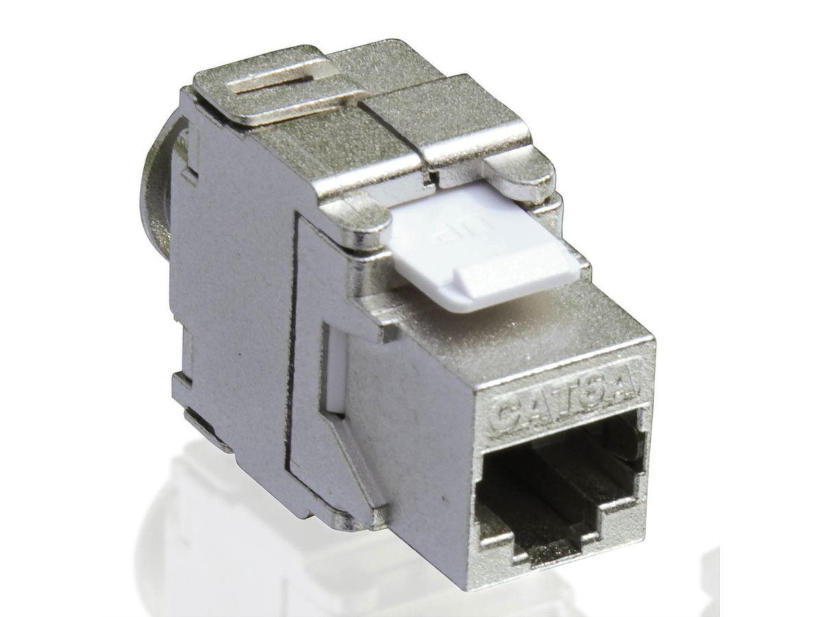 VALUE Kat.6A (Class EA) Keystone, RJ-45, geschirmt, werkzeuglos