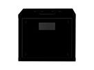 ROLINE 19-Zoll Wandgehäuse Pro 9 HE, 600x600 BxT schwarz