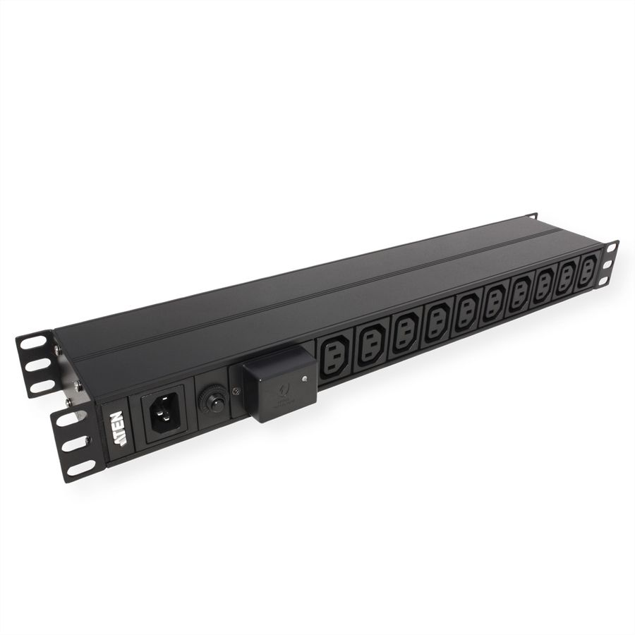 ATEN PE0118SG 1U 10A 18-Port Basic PDU mit Überspannungsschutz